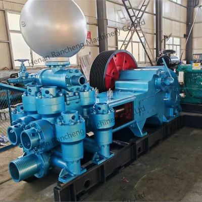 BW1200 Doppelzylinder-Doppelwirkende Kolbenpumpe Zwei-Gang-Übertragungsschlammpumpe