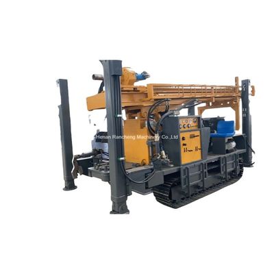 EU-Standardbohrtiefe 400 Meter Hohe Hydraulik-Crawler-Wasserbohranlage
