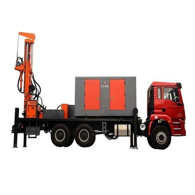 200 m Fahrzeug-montierte Bohrmaschine mit Cummins-Motor