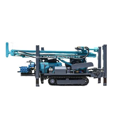 Tiefe 450 m Hohe Hydraulikbein 1,6 m Gummibahn Wasserbohranlage