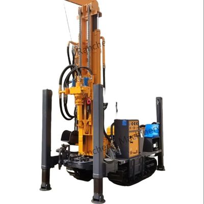 Hydraulische Rubber-Crawler-Bohrloch-Wasserbohrmaschine für 260 m