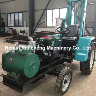 150m DTH Hydraulik-Wasserbohranlage Maschine Portable Pneumatischer Traktor Montierte Bohr-Bohr-Anlage