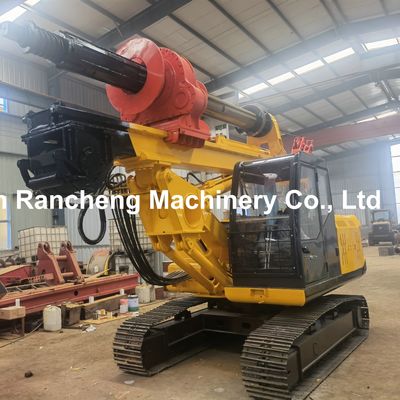RCQ515M Mini-Pile-Bohrgerät Bohrtiefe 15m Hydraulische kleine Rotationsbohrmaschine