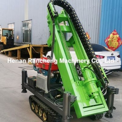 Kleine Hydraulik-Pile-Fahrer Bohrtiefe: 20-30 m mit 32 PS Dieselmotor