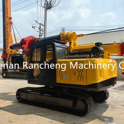 Hydraulisches kleines Drehbohrgerät Mini-Piling-Bohrgerät mit 15 m Bohrtiefe