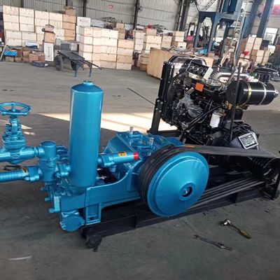 Dieselmotortyp Schlammpumpe Max 600L/Min Horizontale Dreizylinder-Doppelfunktions-Penthouse Detroit Kolbenpumpe