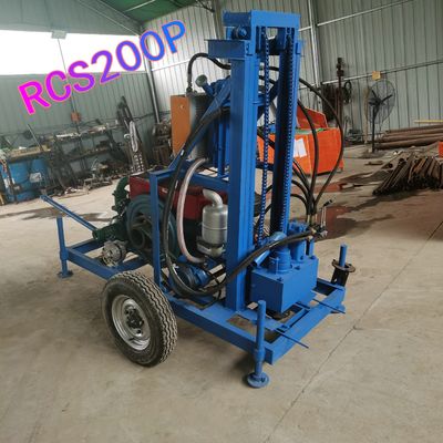 150m 16,2Kw Diesel-Full-Automatische Schraubnadel-Portable Wasserbohrmaschine
