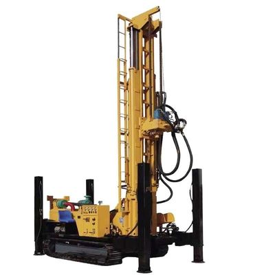 Multifunktionale 800m Tiefen Hydraulik-Raupen-Wasserbohrgerät