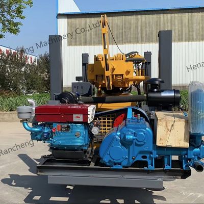 Tiefloch-DTH-Bohrgerät 350m Tiefe Wasserbrunnenmaschine vollhydraulischer Betrieb