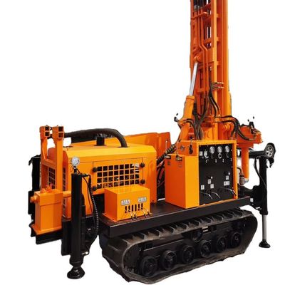 150M Crawler Montiert Tiefe Bohrloch Wasserbrunnen Bohrgerät Hydraulische Wasserbrunnenmaschine