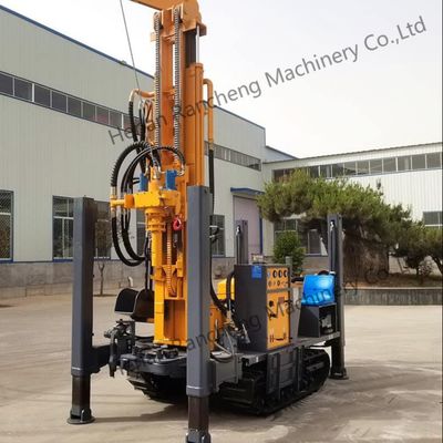 800m Tiefen Hydraulik-Raupen-Wasserbohrgerät mit 154KW Cummins Motor