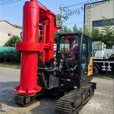 RCQ-10C Mini Hydraulic Rotary Piling Rig mit Kubota Dieselmotor 36KW