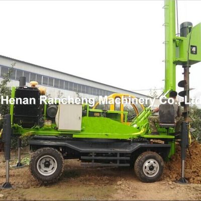 Vollhydraulisches RCQ-10W-Piling-Rig - 10 m Tiefe, 2200 R/Min Drehgeschwindigkeit