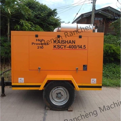 KSCY-400/14.5K  400cfm Diesel-Schraubenkompressor, tragbar, mit Cummins-Motor