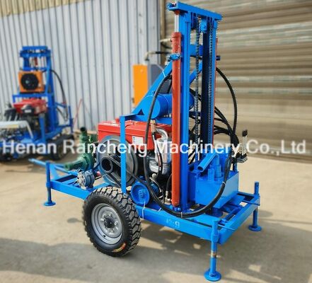 150m Bohrtiefe Portable Wasserbohrmaschine mit 450mm Bohrloch Durchmesser