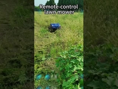 Crawler-Typ Vierrad-Hybrid-Fernsteuerung Rasenmäher 20 mm-180 mm Schneidhöhe