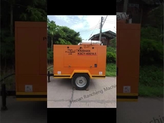 KSCY-400/14.5K  400cfm Diesel-Schraubenkompressor, tragbar, mit Cummins-Motor